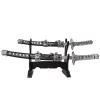 Cuțit decorativ pentru scrisori Mayer Chess SW-201, plastic și metal, înălțime 9 cm, lățime 9,5 cm, stil minimalist