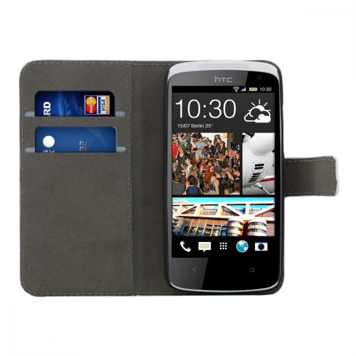 Husa pentru HTC Desire 500, Piele ecologica, Multicolor, 19038.01