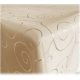 Fata de masa ovala cu ornament Jemidi, 135 x 180 cm, Crem, Poliester, 55264.16.24