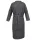 Halat de baie Waffle Pique unisex Homelevel, M, Gri, Bumbac organic, 54916.73.2