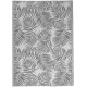 Covor exterior pentru terasa Jemidi, 120 x 180 cm, Gri, Polipropilena, 55024.22