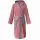 Halat de baie din tesatura Homelevel, XL, Roz / Gri, Bumbac organic, 54856.33.4