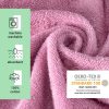 Poncho de baie pentru copii Homelevel, 10-13 ani, Roz, Bumbac organic, 54980.43