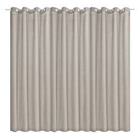   Draperie opaca Stella cu inele Jemidi, 300 x 245 cm, Gri, Poliester, 55288.25.01