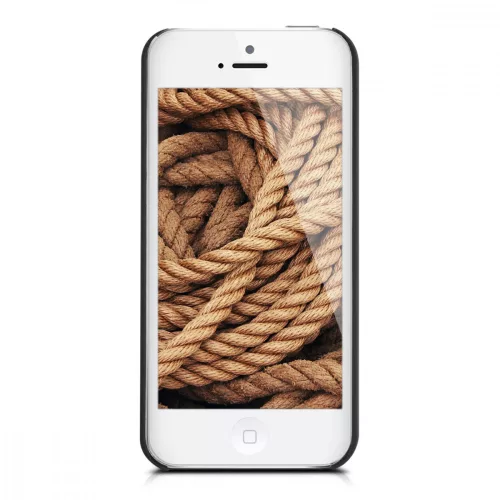 Husa pentru Apple iPhone 5 / iPhone 5s / iPhone SE, Lemn, Maro, 38451.24