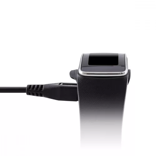 Cablu de incarcare USB pentru Samsung Gear fit R350, Negru, 38719.01