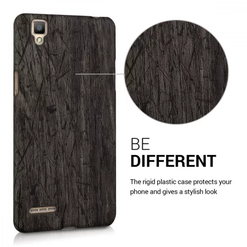 Husa pentru OPPO F1, Policarbonat, Maro, 38776.18