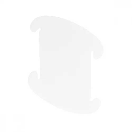 Abajur modern IQ Jigsaw 15.7 inchi/ 40 cm, Kwmobile, Alb, 39225