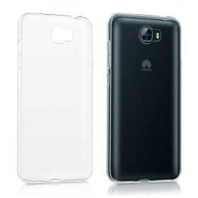   Husa pentru Huawei Y6II Compact, Silicon, Transparent, 39890.03