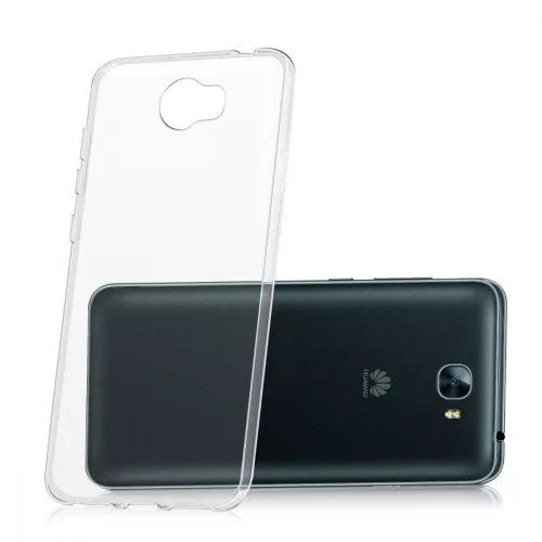 Husa pentru Huawei Y6II Compact, Silicon, Transparent, 39890.03