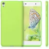 Husa pentru Sony Xperia E5, Silicon, Verde, 40243.07