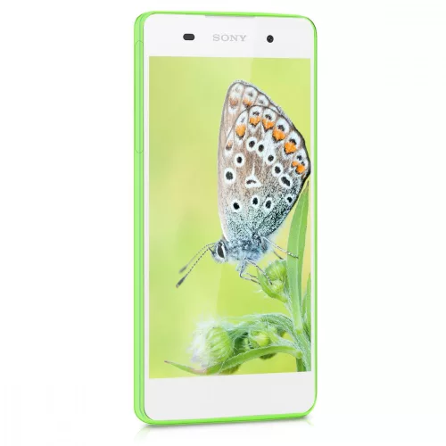 Husa pentru Sony Xperia E5, Silicon, Verde, 40243.07