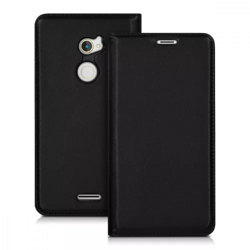 Husa pentru Coolpad Torino, Piele ecologica, Negru, 40287.01