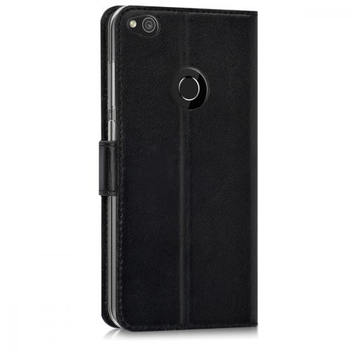 Husa pentru Huawei P9 Lite (2017), Piele ecologica, Negru, 40890.01