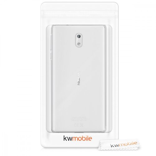 Husa pentru Nokia 3, Silicon, Transparent, 41106.03