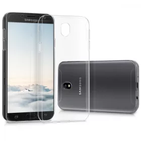   Husa pentru Samsung Galaxy J7 (2017), Silicon, Transparent, 41231.03
