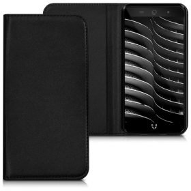   Husa pentru Wileyfox Swift 2X, Piele ecologica, Negru, 41609.01