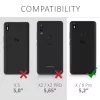 Husa pentru BQ Aquaris X / Aquaris X Pro, Textil, Gri, 41833.01