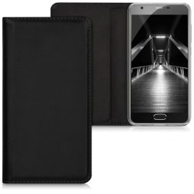   Husa pentru Blackview A9 Pro, Piele ecologica, Negru, 42339.01