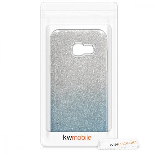 Husa pentru Samsung Galaxy A3 (2017), Silicon, Albastru, 42736.01