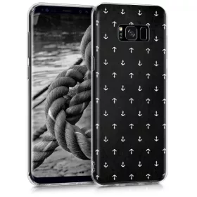   Husa pentru Samsung Galaxy S8 Plus, Silicon, Albastru, 41873.06