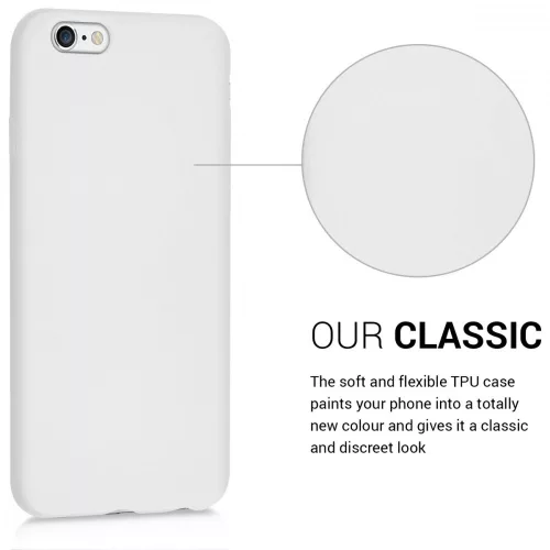Husa pentru Apple iPhone 6 / iPhone 6s, Silicon, Gri, 35176.70