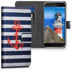   Husa pentru Samsung Galaxy A5 (2017), Piele ecologica, Multicolor, 42483.03