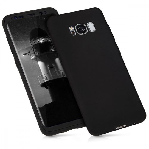 Husa pentru Samsung Galaxy S8, Silicon, Negru, 41805.68