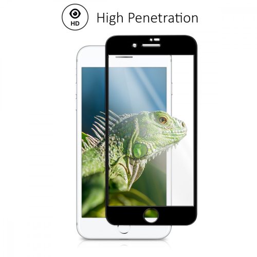 Folie de protectie pentru Apple iPhone 8 Plus, kalibri, Fata, Negru, 43286.01