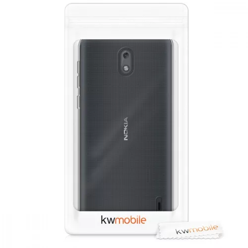 Husa pentru Nokia 2, Silicon, Transparent, 43300.03
