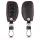 Husa Cheie Auto pentru Hyundai / Kia - 3 Butoane - Keyless Go, Piele ecologica, Negru, 43665.01
