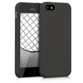   Husa pentru Apple iPhone 5 / iPhone 5s / iPhone SE, Silicon, Negru, 42766.47