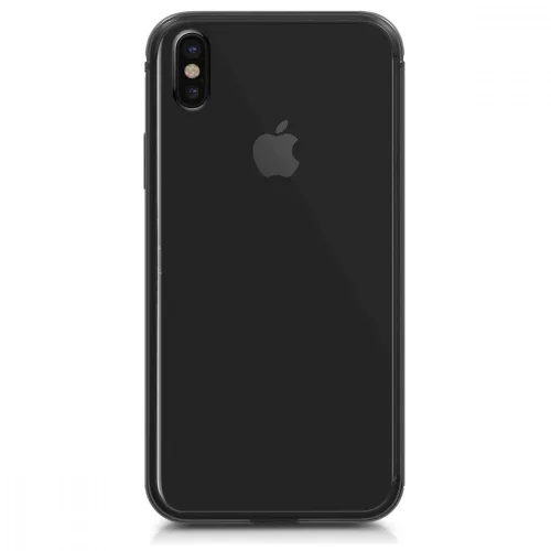 Husa pentru Apple iPhone X / iPhone XS, Aluminiu, Negru, 43892.01