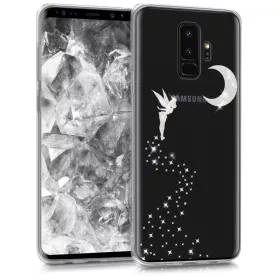   Husa pentru Samsung Galaxy S9 Plus, Silicon, Argintiu, 44198.01