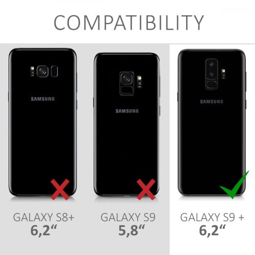 Husa pentru Samsung Galaxy S9 Plus, Silicon, Argintiu, 44198.01