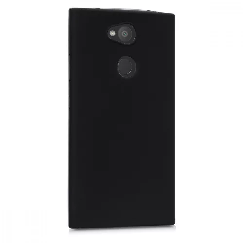 Husa pentru Sony Xperia L2, Silicon, Negru, 44289.47