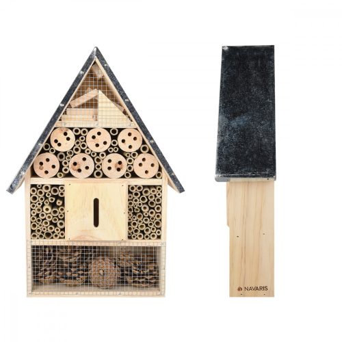 Hotel de insecte din lemn, XL, 40cm, 44340