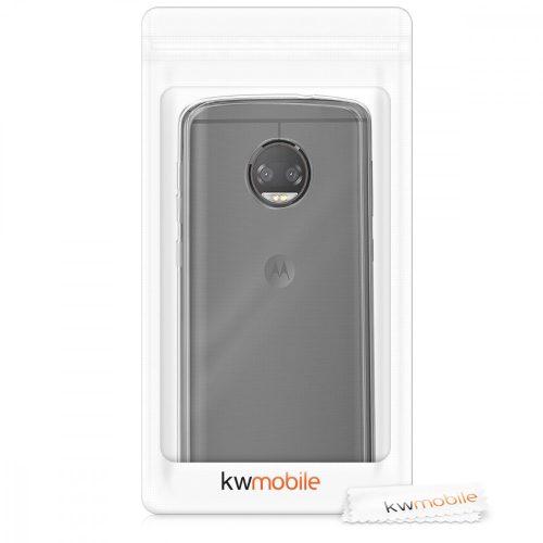 Husa pentru Motorola Moto G6 Plus, Silicon, Transparent, 44609.03