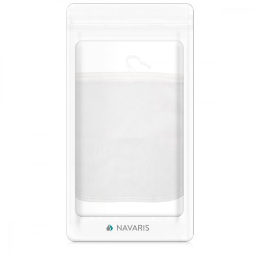 Punga pentru lapte organic de migdale Navaris, Reutilizabila, 30 x 30 cm, 44348.03