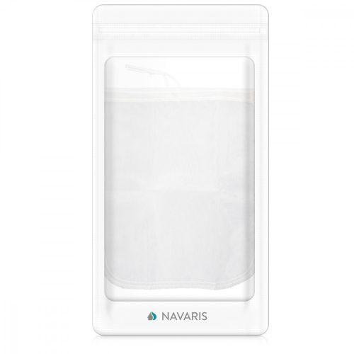 Punga pentru lapte organic de migdale Navaris, Reutilizabila, 25 x 30 cm, 44348.02