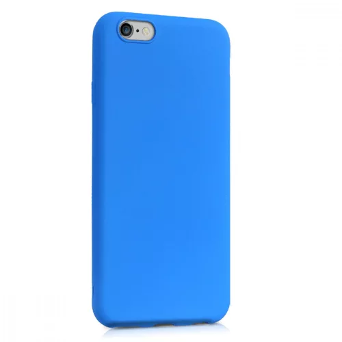 Husa pentru Apple iPhone 6 / iPhone 6s, Silicon, Albastru, 43410.104