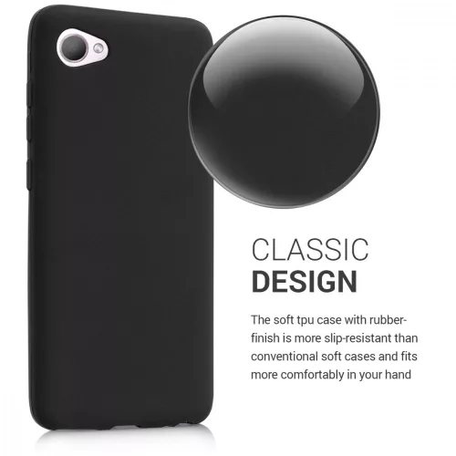 Husa pentru HTC Desire 12, Silicon, Negru, 44787.47