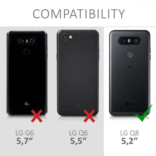 Husa pentru LG Q8, Silicon, Transparent, 44947.03