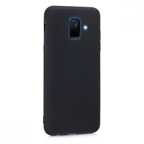 Husa pentru Samsung Galaxy A6 (2018), Silicon, Negru, 45247.47