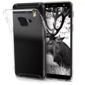   Husa pentru Samsung Galaxy A6 (2018), Silicon, Transparent, 45246.03