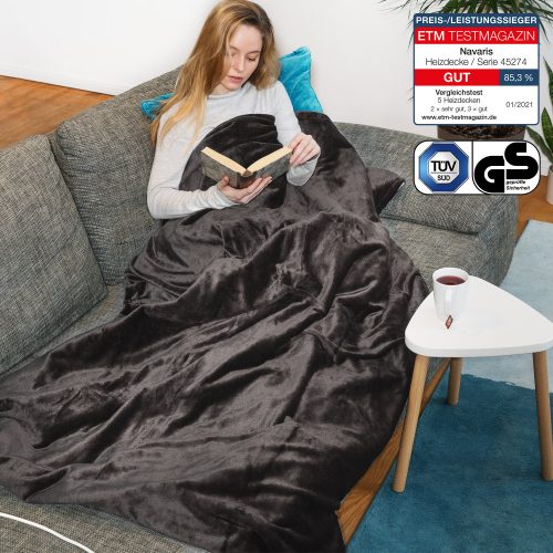 Patura electrica incalzita Navaris 180 x 130 cm, 45274.03.01