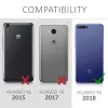 Husa pentru Huawei Y6 (2018), Silicon, Gold, 45413.01