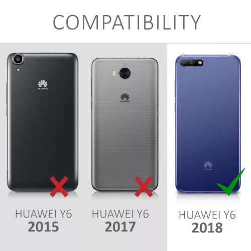 Husa pentru Huawei Y6 (2018), Silicon, Multicolor, 45413.02