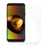 Set 3 folii de protectie pentru LG Q7, Kwmobile, Fata, Transparent, 45598.1