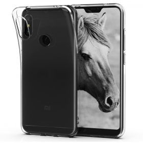   Husa pentru Xiaomi Mi A2 Lite / Redmi 6 Pro, Silicon, Transparent, 45616.03